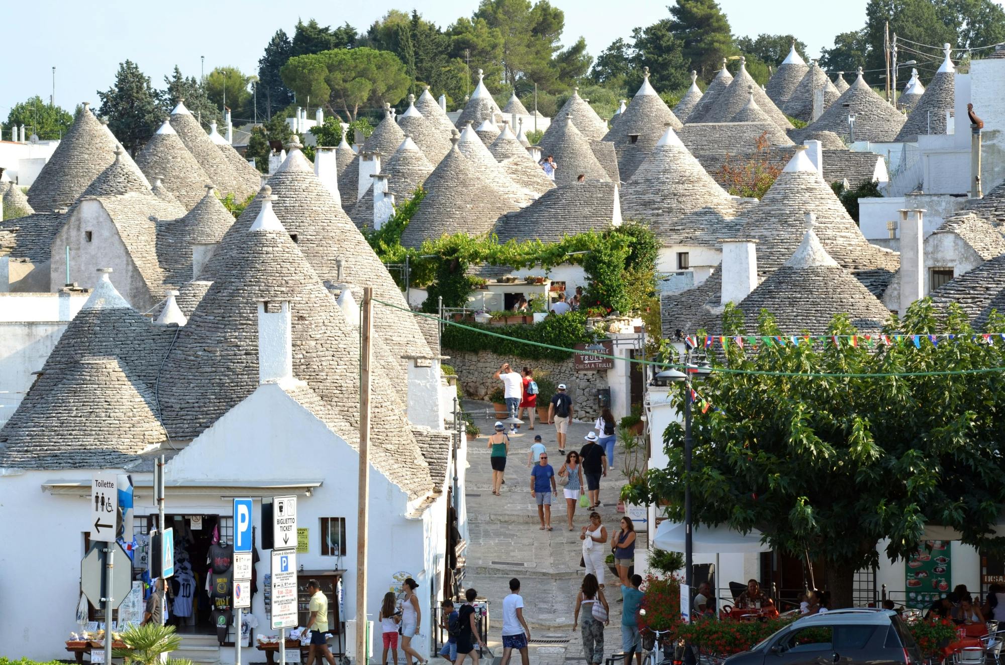 Private transfer to Alberobello from Salento Ionian Coast