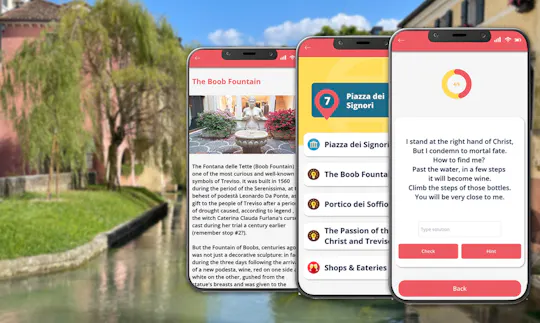 Treviso self-guided treasure hunt and walking tour