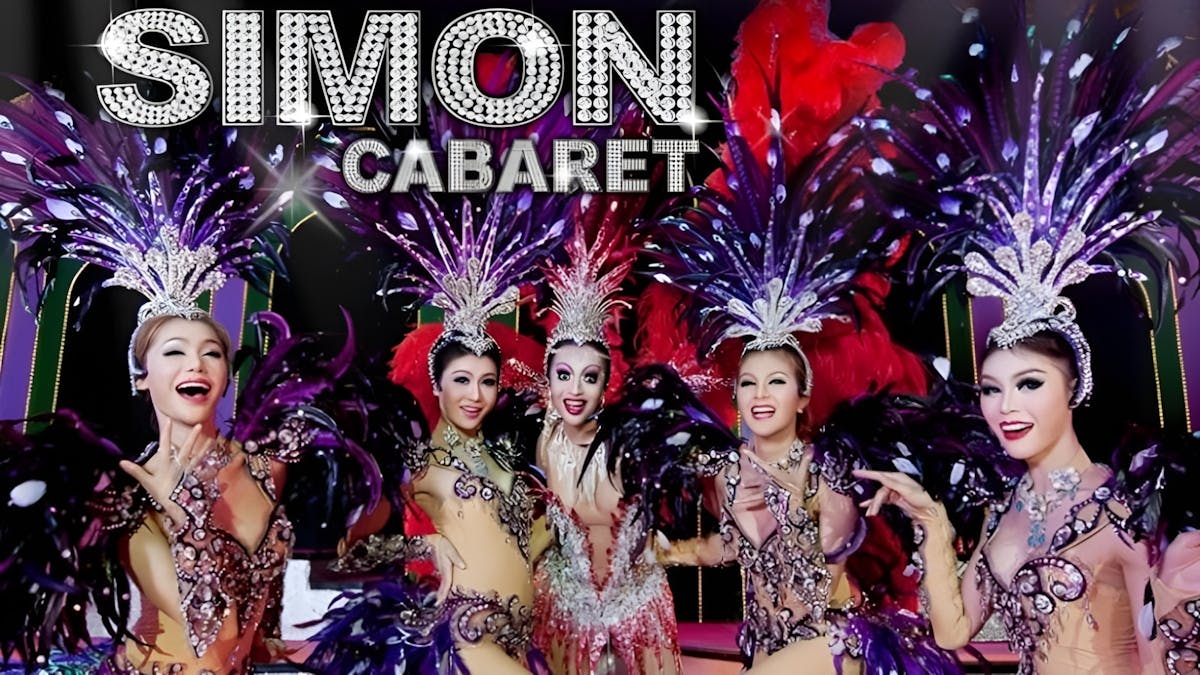 Eintrittskarten für die Phuket Simon Cabaret Ladyboy-Glamour-Show