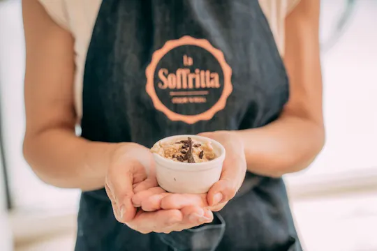 Aula de preparação de gelato