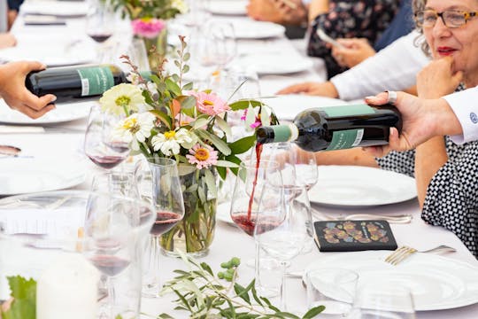 Visita guiada à vinícola Villa Travignoli com degustação de vinhos e almoço