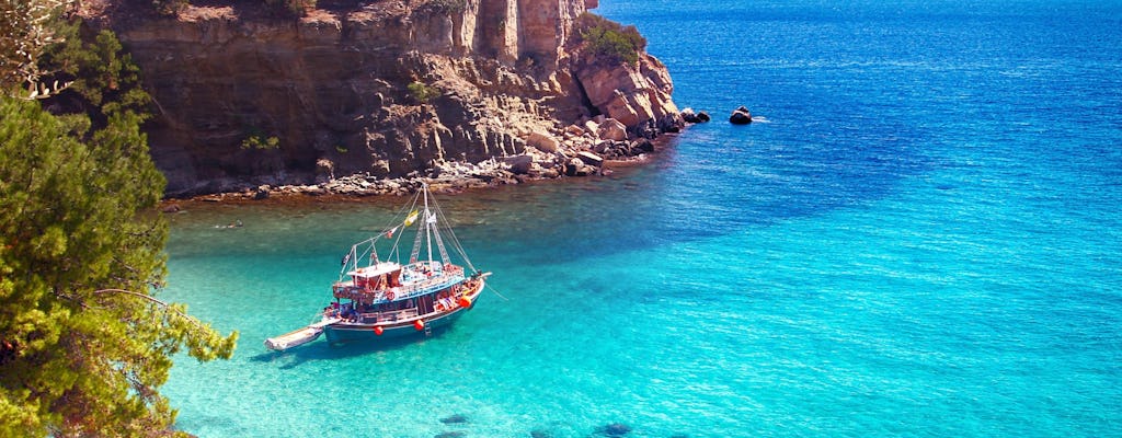 Tour durch die Bergdörfer von Thassos mit einer Yoga-Stunde am Strand