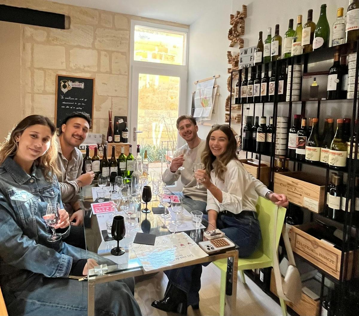 Bordeaux wijncursus met proeverij van 6 wijnen en spijscombinaties