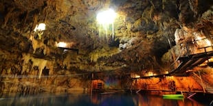 Baignade dans le cénote de Chukum et saveurs du Yucatán