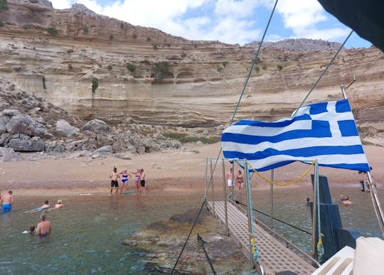 Rhodos sol & hav båttur från Kolymbia