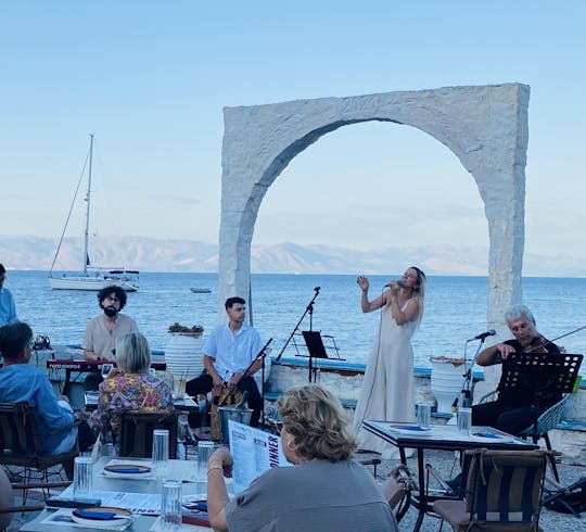 Greek and Corfian Live Music Performance