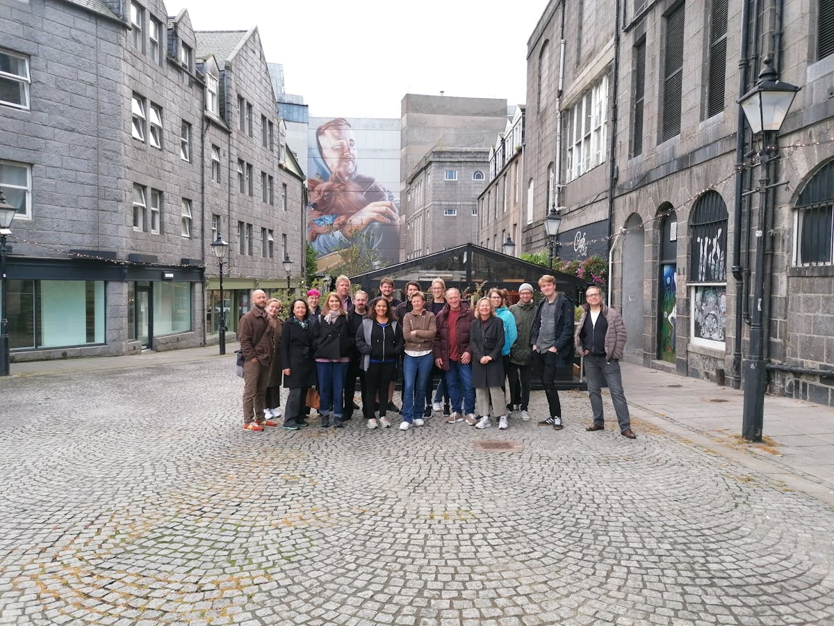 Privérondleiding langs straatkunst in Aberdeen