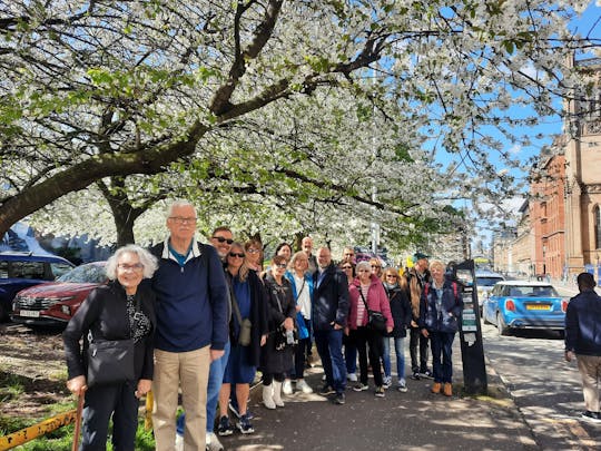 Wandeltocht door het stadscentrum van Glasgow