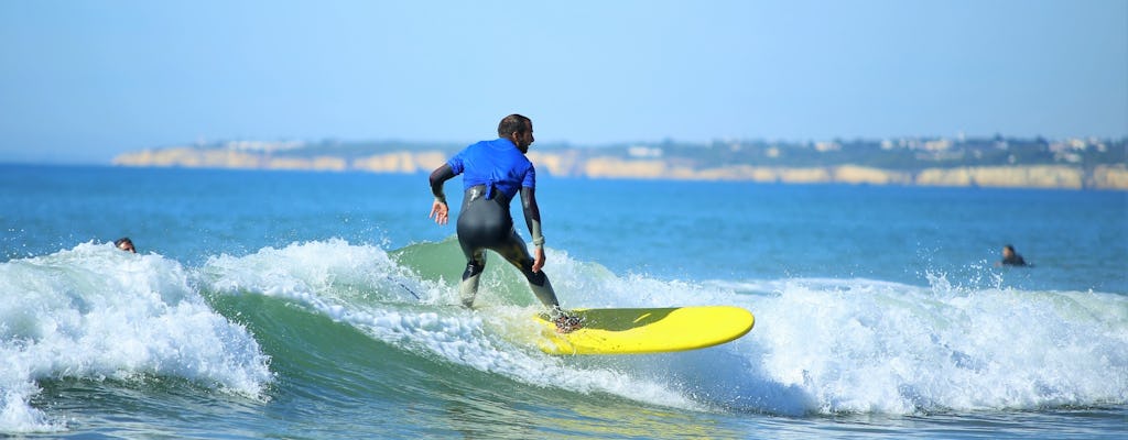 Surf lesson in Albufeira