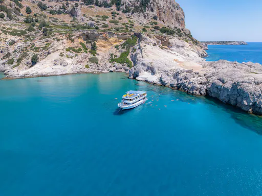 Rhodes sun and sea family boat trip