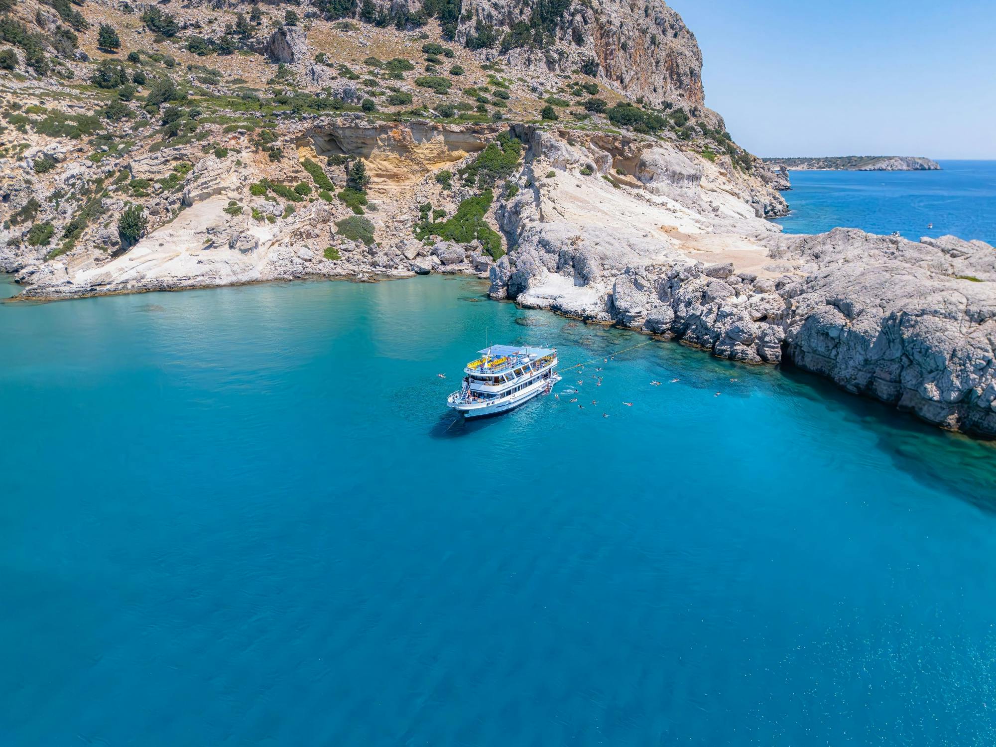 Rhodes sun and sea family boat trip