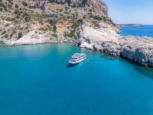 Rhodes sun and sea family boat trip