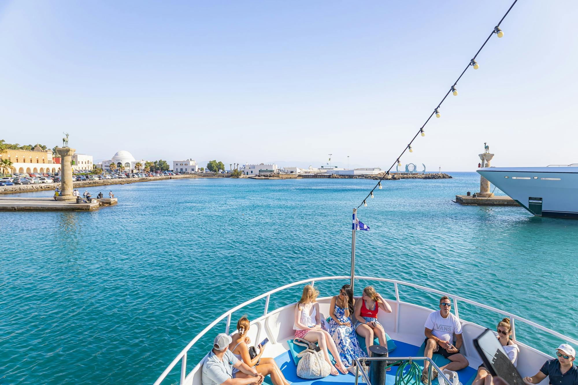 Rhodes sun and sea family boat trip