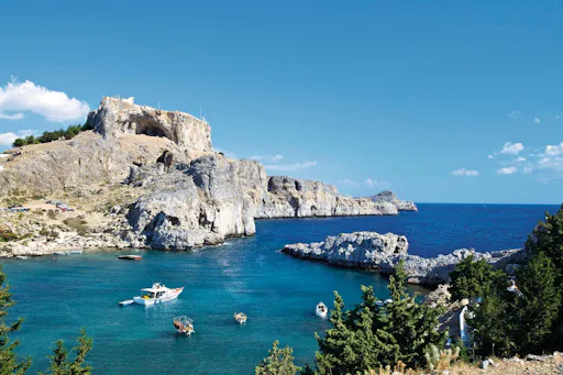 Rhodes sun and sea family boat trip