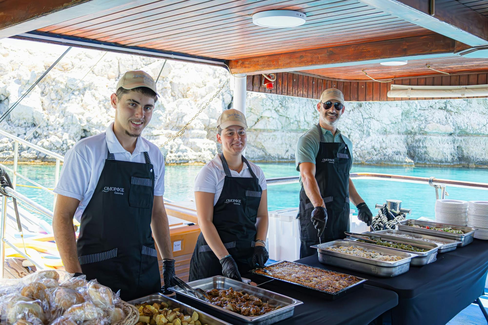 Rhodes sun and sea family boat trip