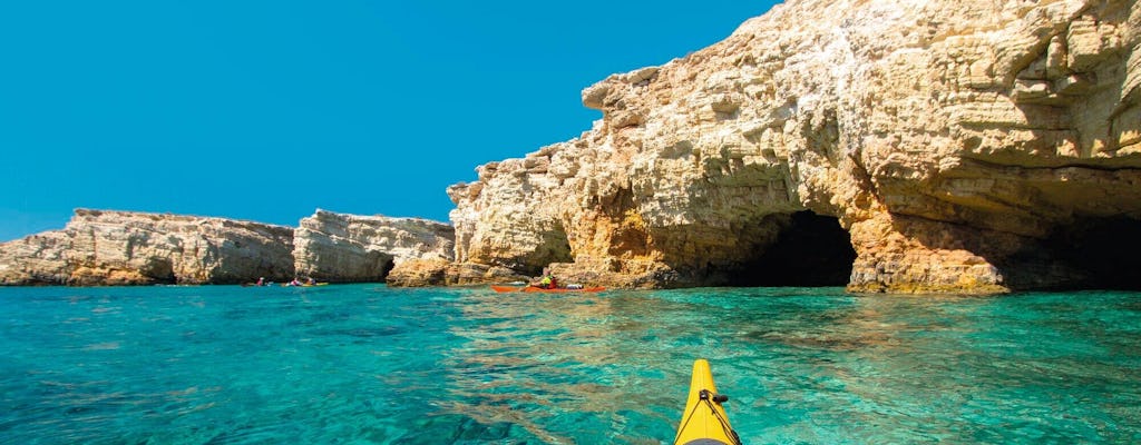 Half-day sea kayaking tour in Zante