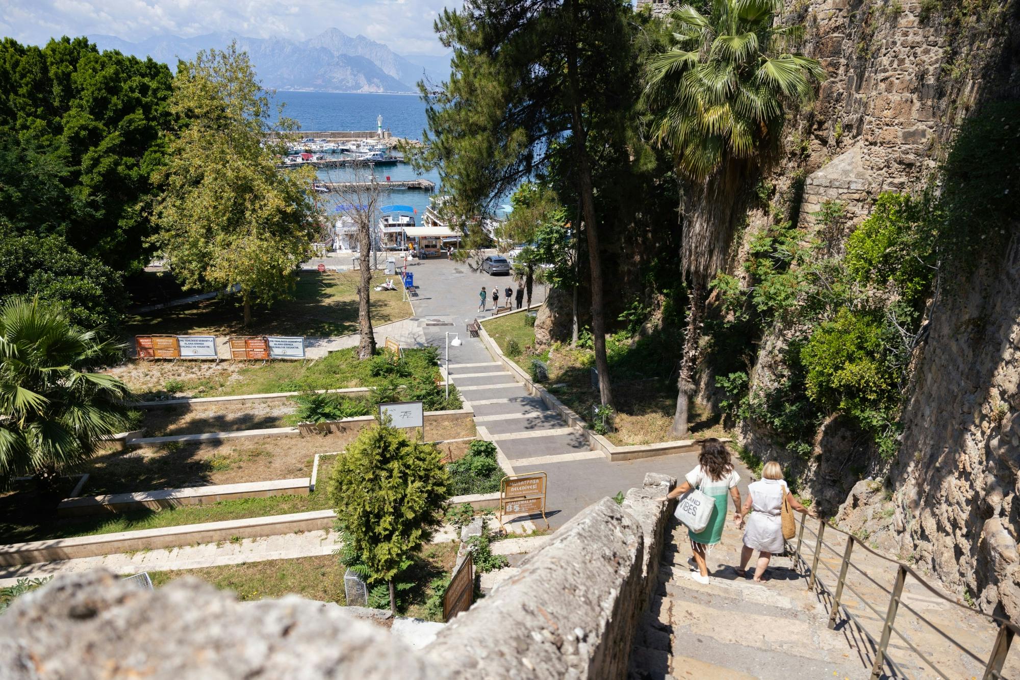 Half-day Antalya Old Town tour with Karpuzkaldiran Waterfall visit