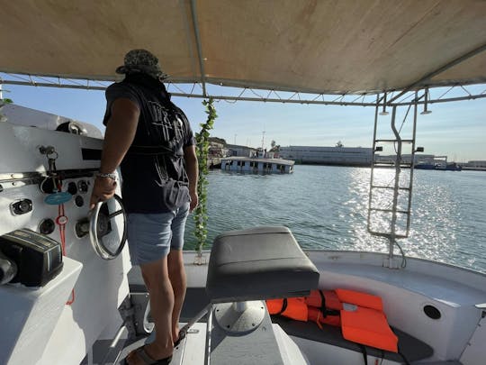 Visite guidée historique en bateau sur le fleuve Guadiana
