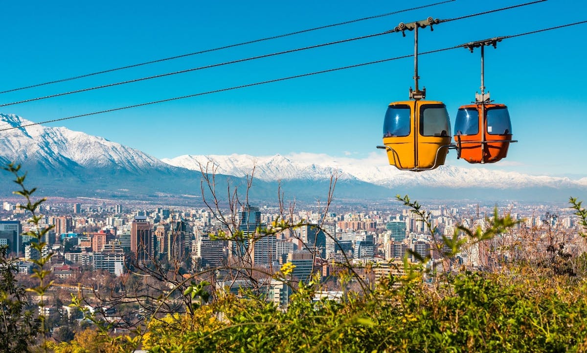 Rondleiding door Santiago met Bellavista, San Cristóbal en kabelbaan