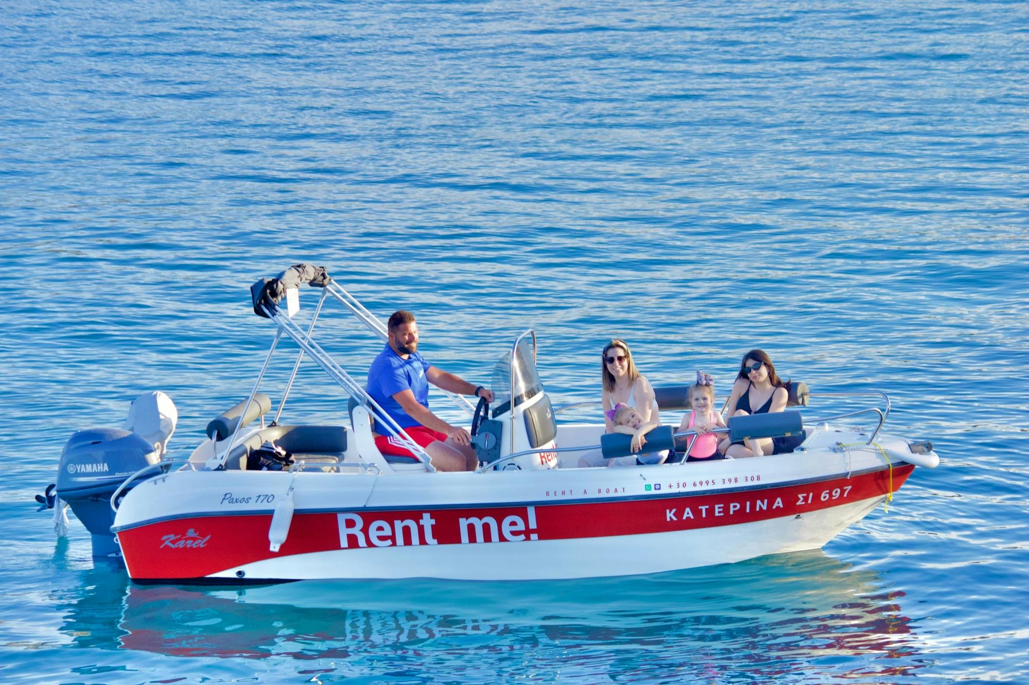 Motorboat rentals from Chersonissos Bay