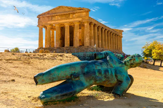 Tour autoguiado com áudio em Agrigento com comentários históricos