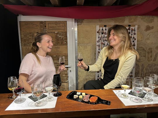 Bordeaux red wine tasting workshop with charcuterie pairing