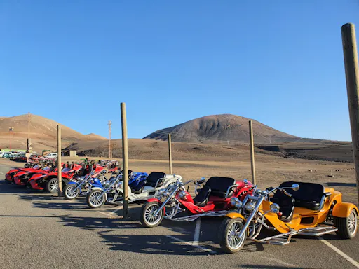 Lanzarote trike tour for up to three people – no transfers