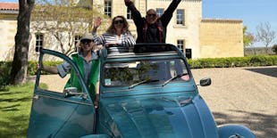 Privé wijntour in een Citroën 2CV door Pomerol en Saint Emilion