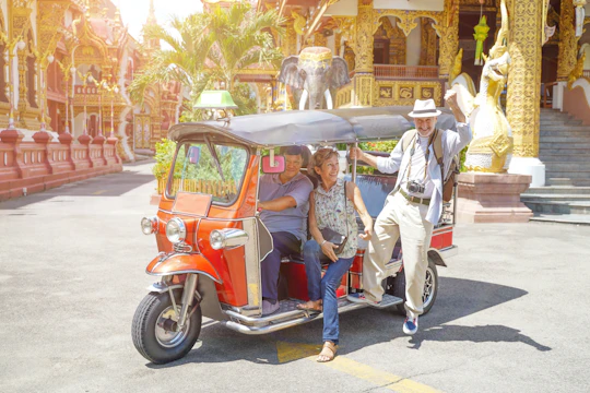 4-hour private tour of Chiang Mai's Old City by tuk-tuk