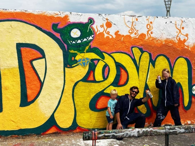 Exclusive  graffiti workshop in Mainz
