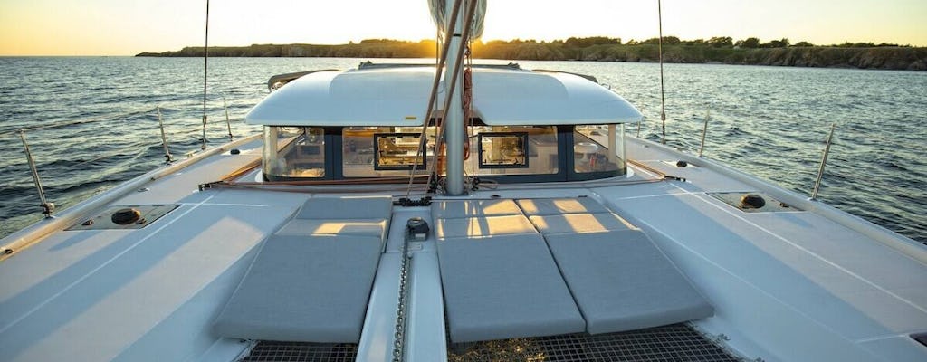 Sunset catamaran cruise from Hersonissos