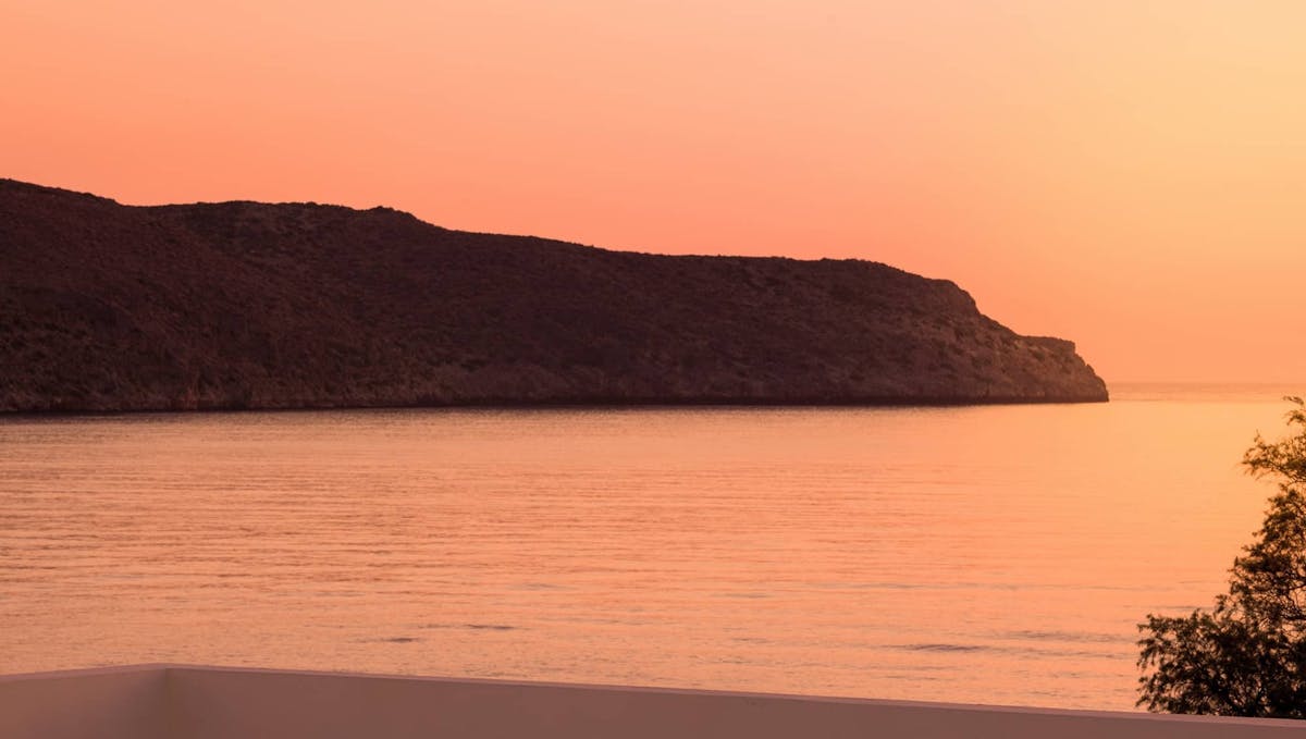 Sunset cruise from Gouves port to St George Bay in Crete