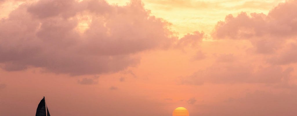 Sunset cruise from Gouves port to St George Bay in Crete