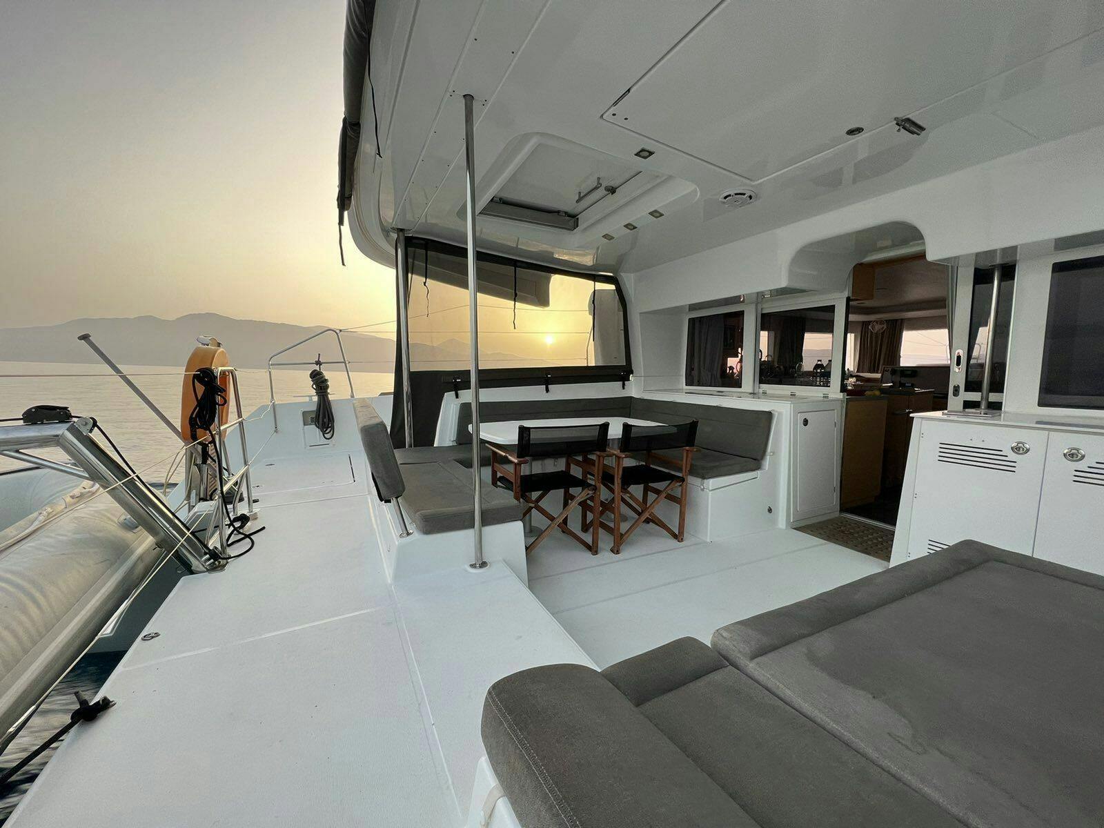 Chania Old Port Catamaran Cruises to Agioi Theodoroi Island