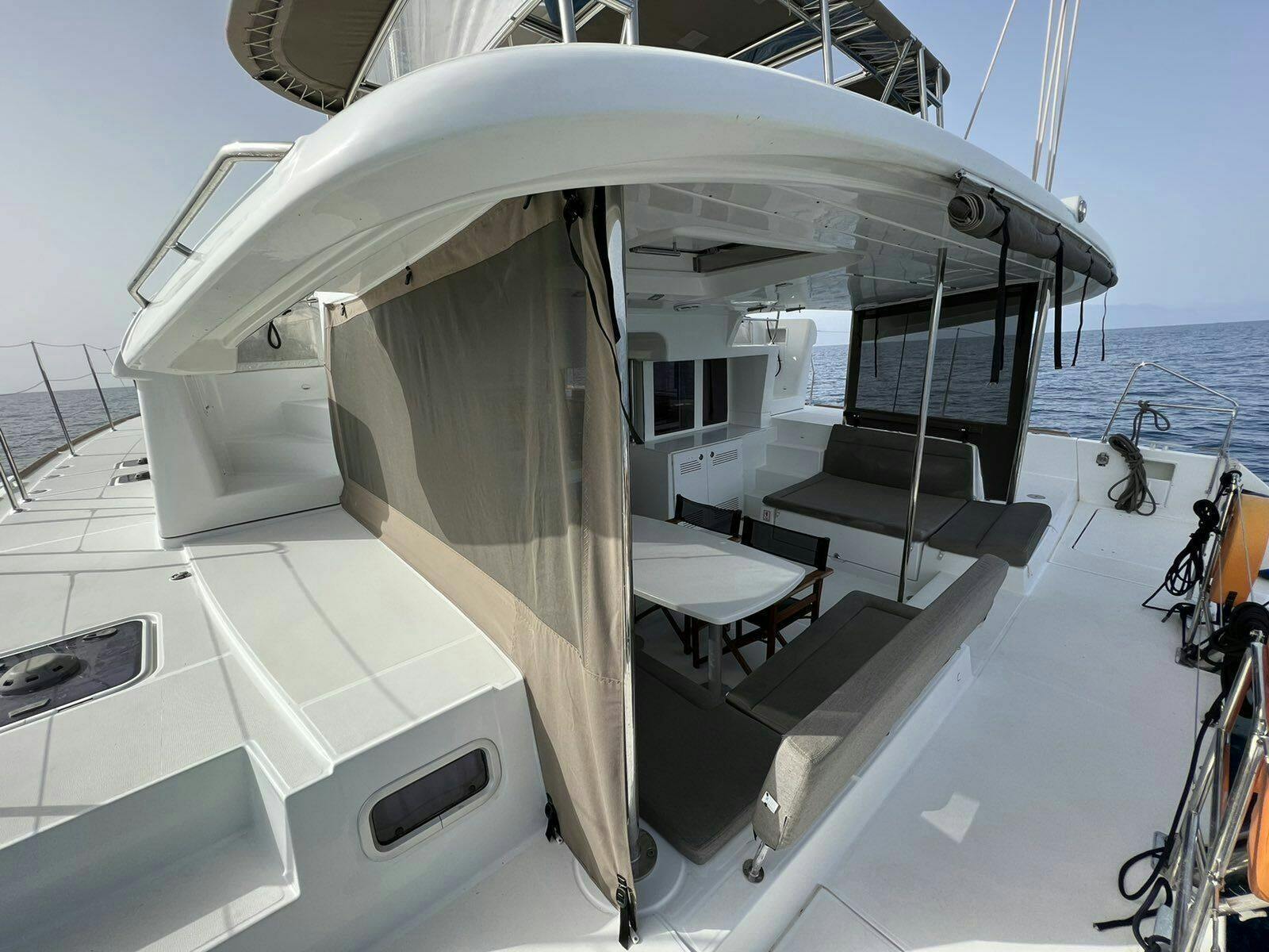 Chania Old Port Catamaran Cruises to Agioi Theodoroi Island