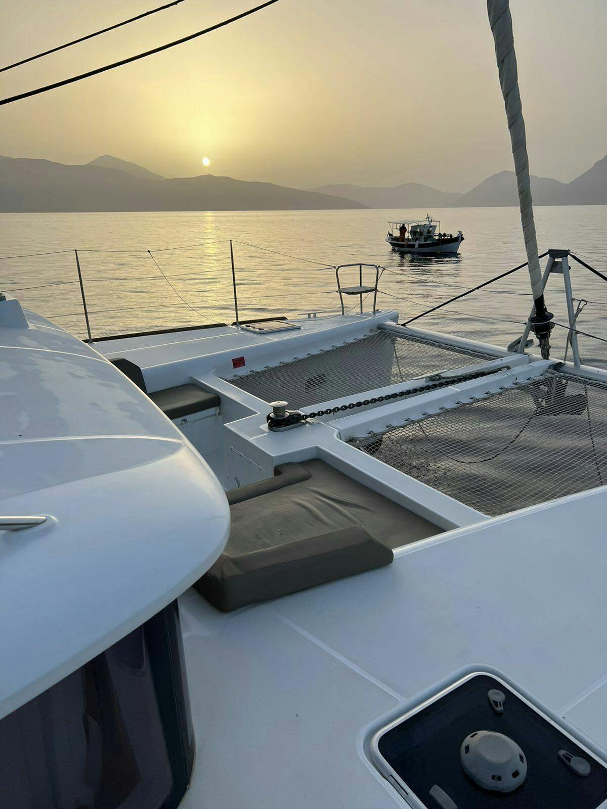 Chania Old Port Catamaran Cruises to Agioi Theodoroi Island