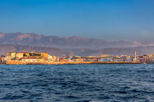 Chania Old Port Catamaran Cruises to Agioi Theodoroi Island
