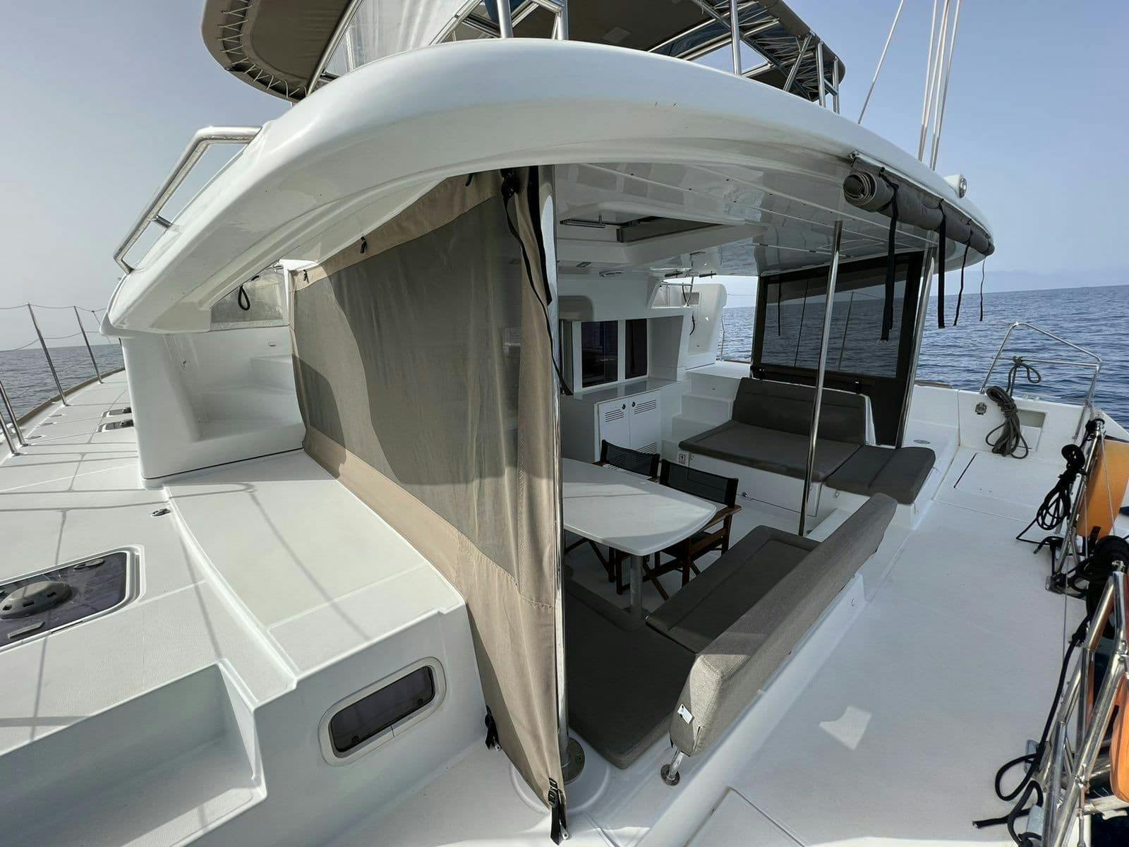 Chania Old Port Catamaran Cruises to Agioi Theodoroi Island