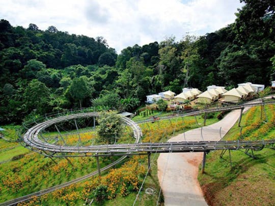 Forfait Argent Pongyang Jungle Coaster et Tyrolienne