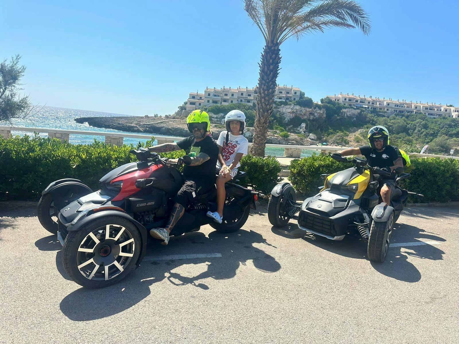 Off-road dragon Ryker adventure in Majorca