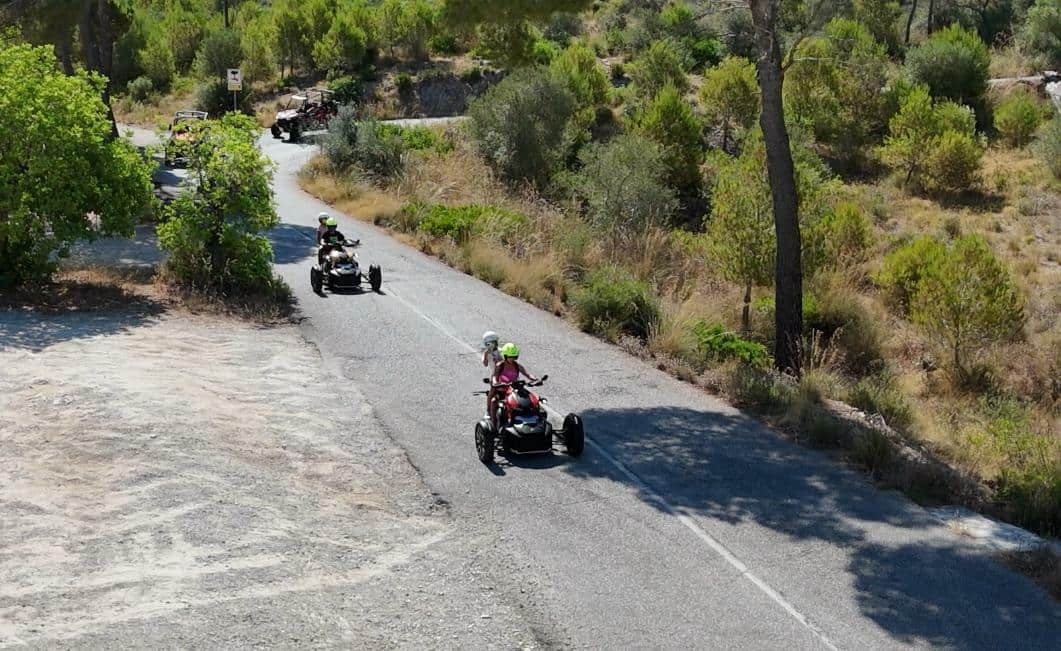 Off-road dragon Ryker adventure in Majorca