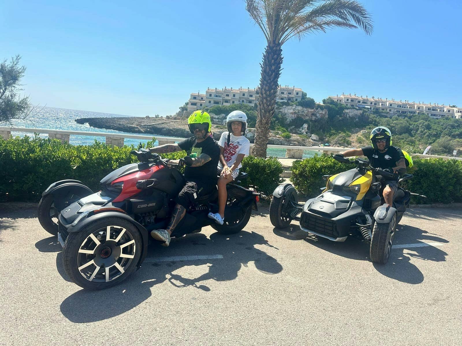 Off-road dragon Ryker adventure in Majorca