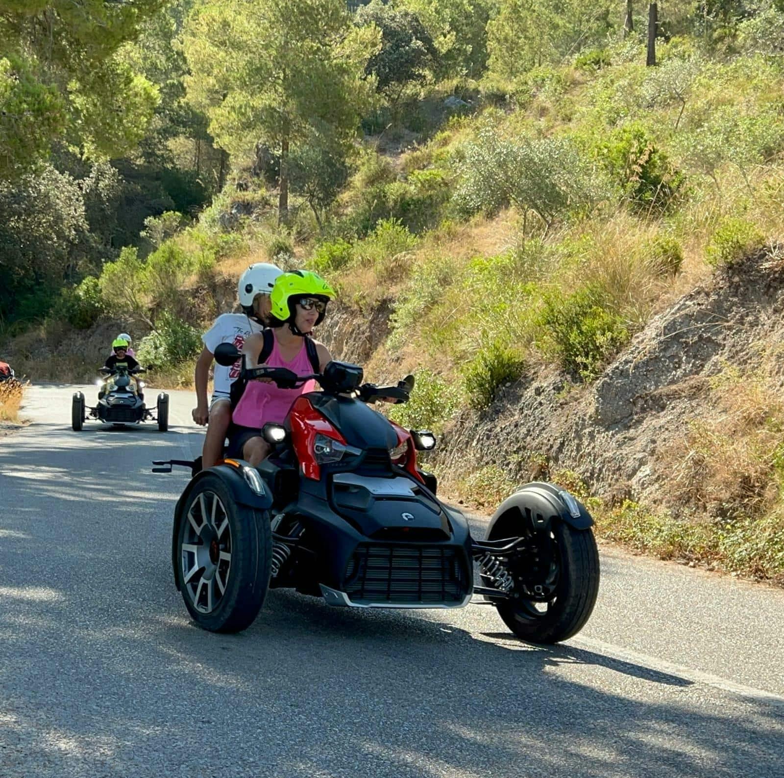 Off-road dragon Ryker adventure in Majorca