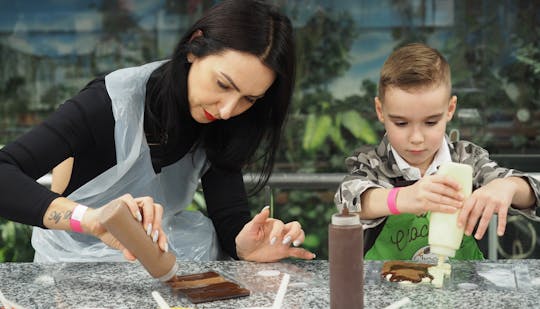 Entrada para a Fábrica de Chocolate Chocotopia com Workshop e Guia de Áudio