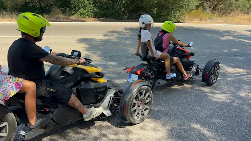 Off-road dragon Ryker adventure in Majorca