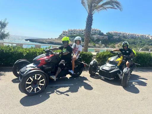 Off-road dragon Ryker adventure in Majorca