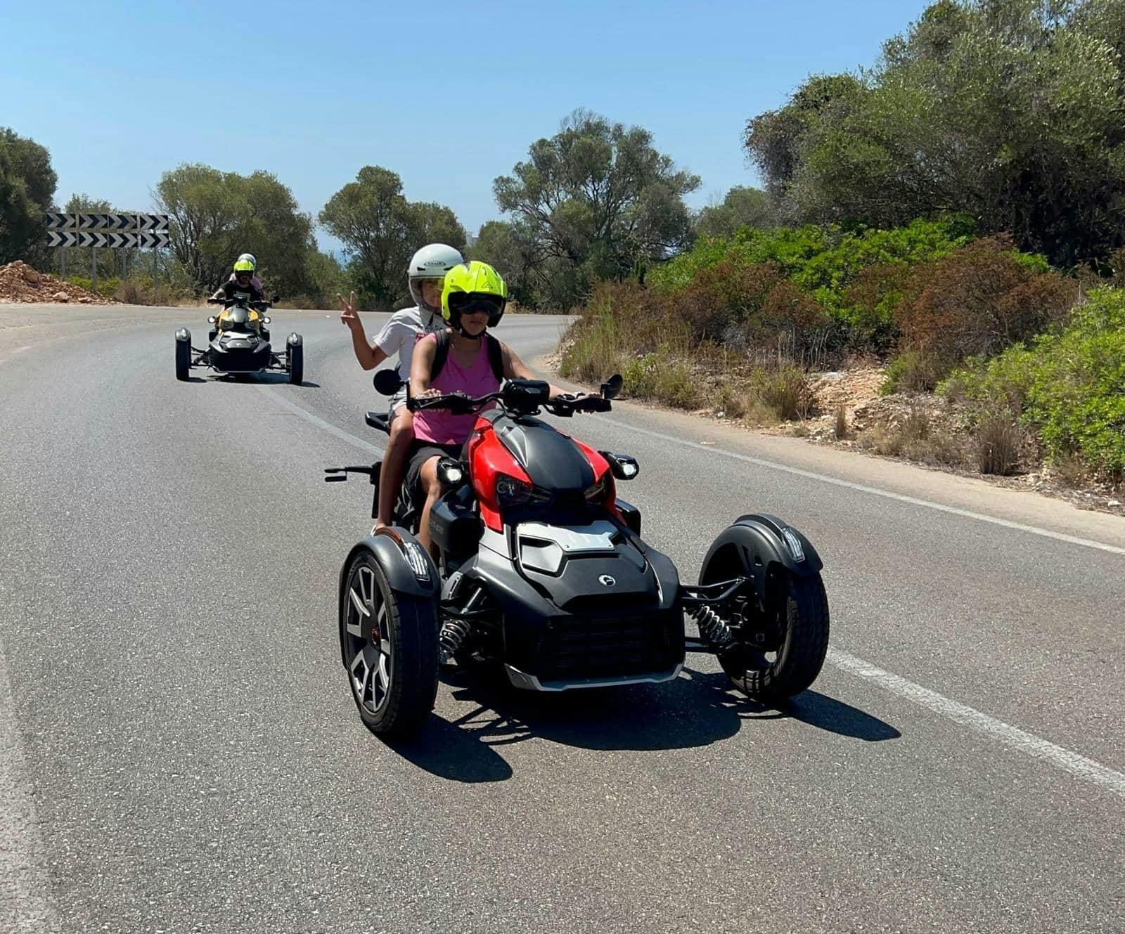 Off-road dragon Ryker adventure in Majorca