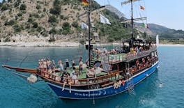 Piratenschiff-Abenteuer zu den versteckten Buchten von Kakome und Krorez von Saranda