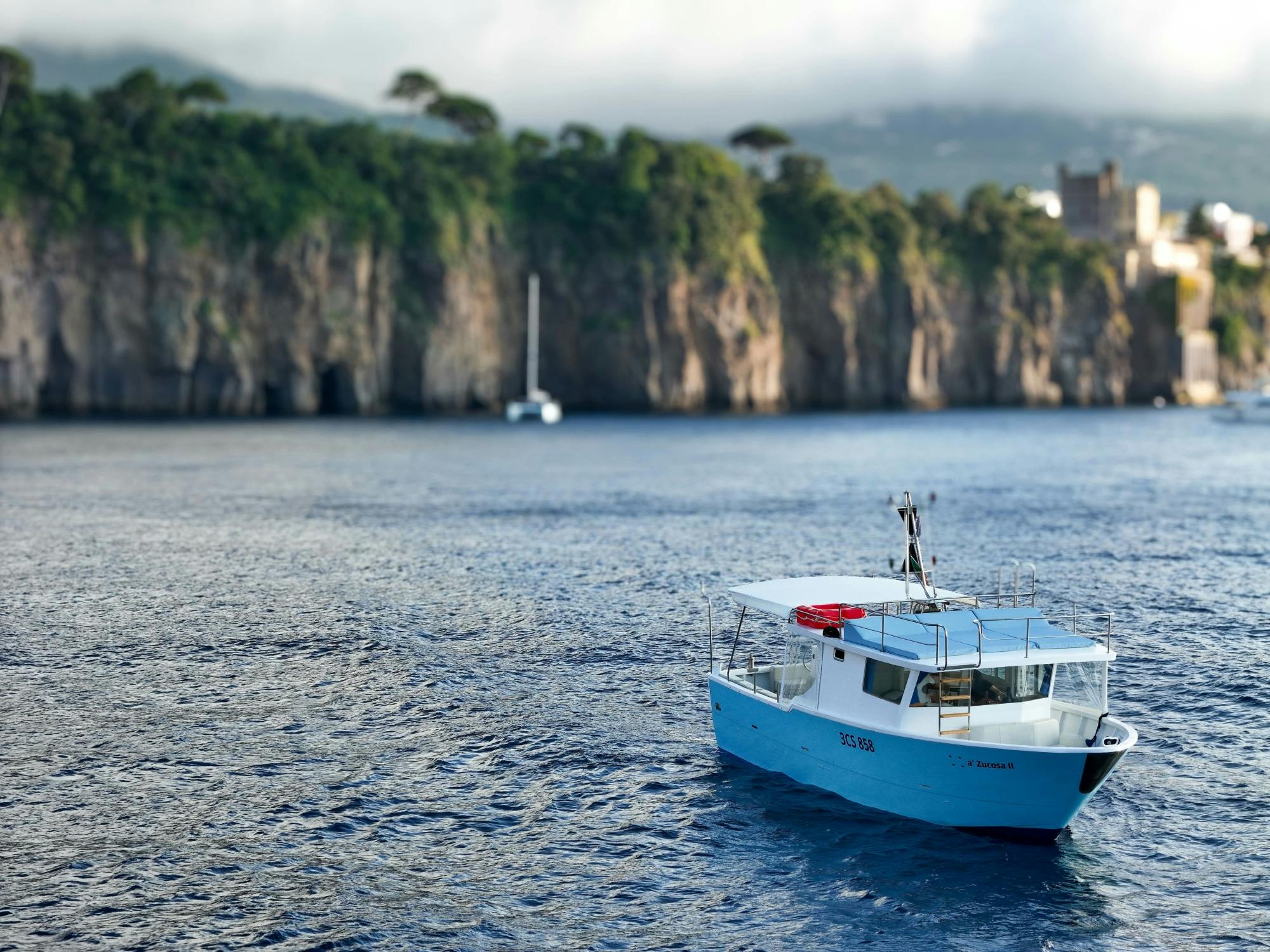 Full-day Positano and Amalfi boat tour with lunch