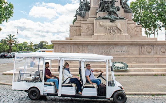 Visita privada de Roma en carrito de golf con vistas y lugares emblemáticos